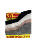Dim Offre Spéciale Coton 4 paires chaussettes femme