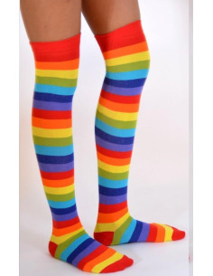 Jambières Macahel rayures Arc en ciel 2