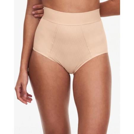 culotte-gaine-chantelle-smooth-lines-beige-avant-C11N30