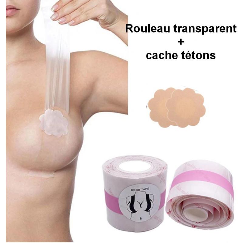 Coffret D'adhésif Transparent poitrine et cache seins