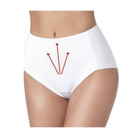 Culotte-maxi-shape-cotton-band-janira-1032077-avant-blanc