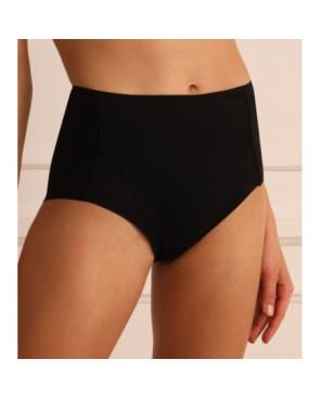  Culotte-maxi-shape-cotton-band-janira-1032077-avant-noir
