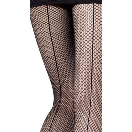 Collant résille couture Emilio Cavallini