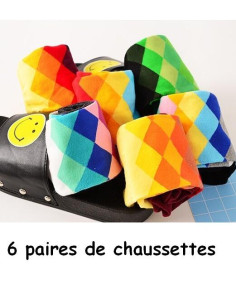 Coffret de Chaussettes losanges multi