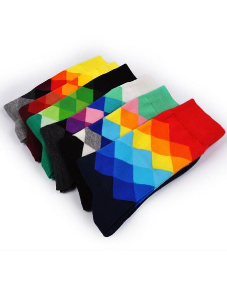Coffret de Chaussettes losanges multi