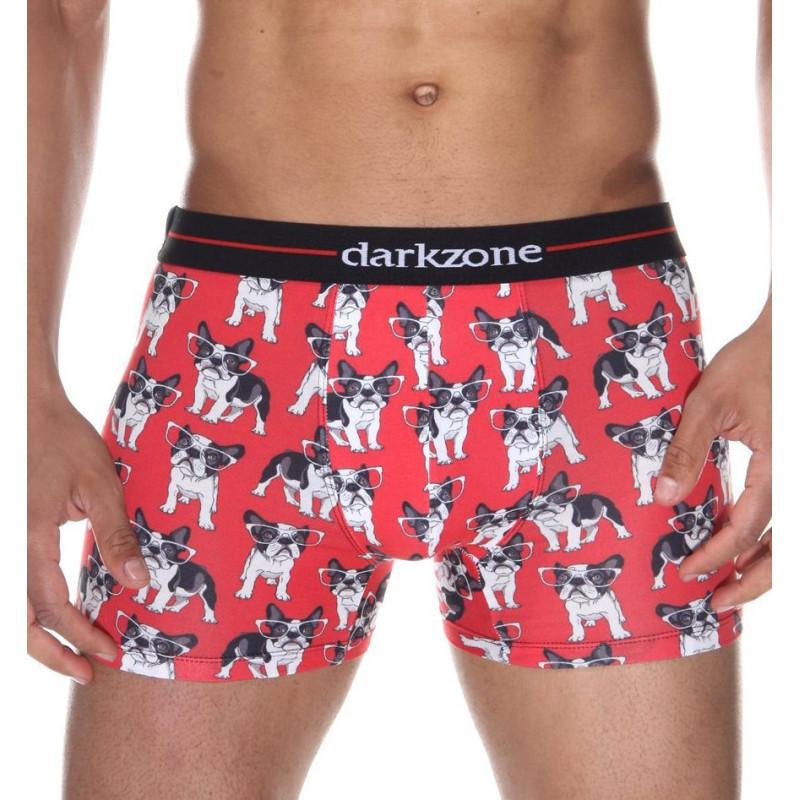 Boxer Coton imprimé Dog Darkzone