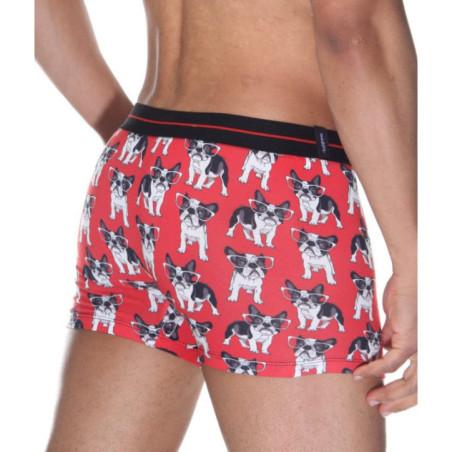 Boxer Coton imprimé Dog Darkzone