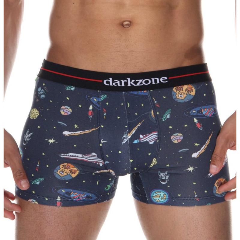 Boxer coton Imprimé conquête spatiale Darkzone