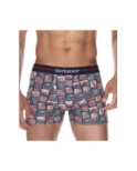 Boxer Coton imprimé Welcome London