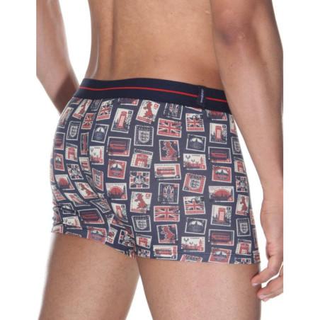 Boxer Coton imprimé Welcome London