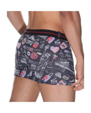 Boxer Coton imprimé Welcome New York
