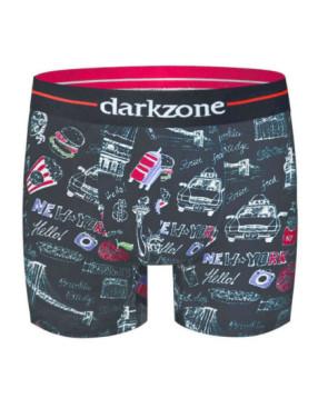  Boxer-darkzone-coton-welcome-New-york-2066-a-plat