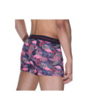 Boxer Coton Imprimé Darkzone Flamands roses