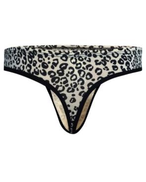 String Coton Imprimé léopard Darkzone