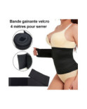 Bande Gainante 4 métres pour serrer le ventre