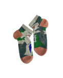 Socquette Sport Berthe aux grands Pieds oiseaux Bleus