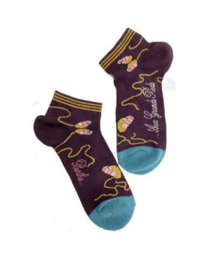 -socquette-berthe-aux-grands-pieds-coton-sport-vol-de papillons-à-plat