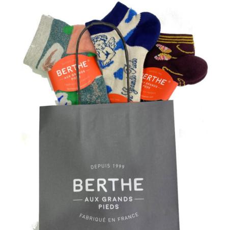Coffret de 3 Paires Socquettes Sport Berthe aux grands Pieds Poétiques