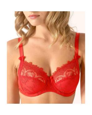 soutie-gorge-Empreinte-louise-7184-rouge-intense-avant
