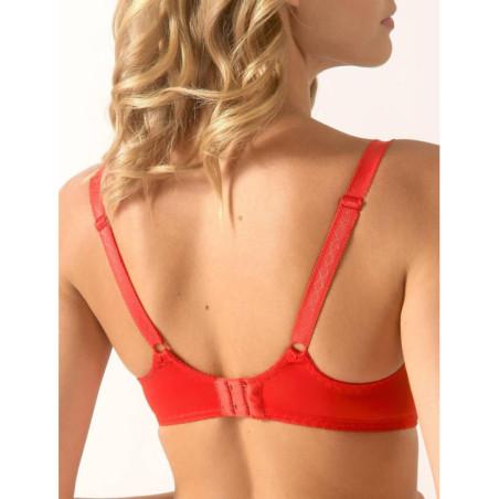Soutien gorge Empreinte Louise Classique Rouge