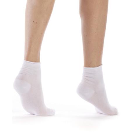 Chaussettes-roulé-fil-de-joie-coton-BIOSO01_blanc