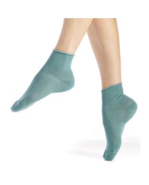 Chaussettes-roulé-fil-de-joie-coton-BIOSO01_turquoise