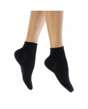  Chaussettes-roulé-fil-de-joie-coton-BIOSO01_noir