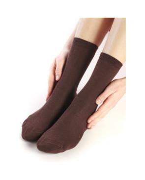 Chaussettes-fil-de-joie-coton-BIOCH01_marron