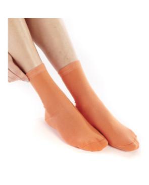 Chaussettes-fil-de-joie-coton-BIOCH01-orange