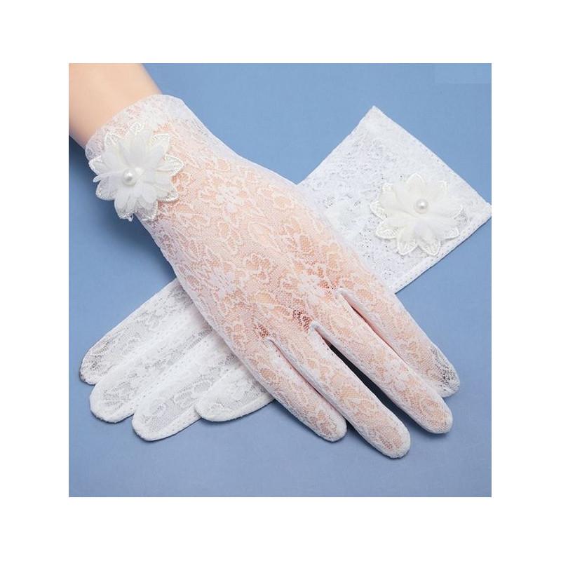 Gants d'été Dentelle tactile anti glisse