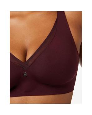  soutien-gorge-triumph-true-shape-sans-armature-avant-bordeaux-détail