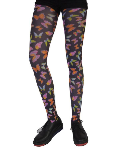 Collant Celeste Stein Papillons psychédéliques