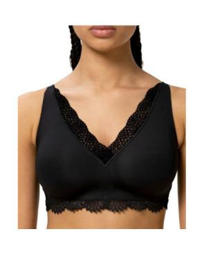  Soutien-gorge-triumph-velveteen-n01-sans-armature-noir-avant-bonnet-profond
