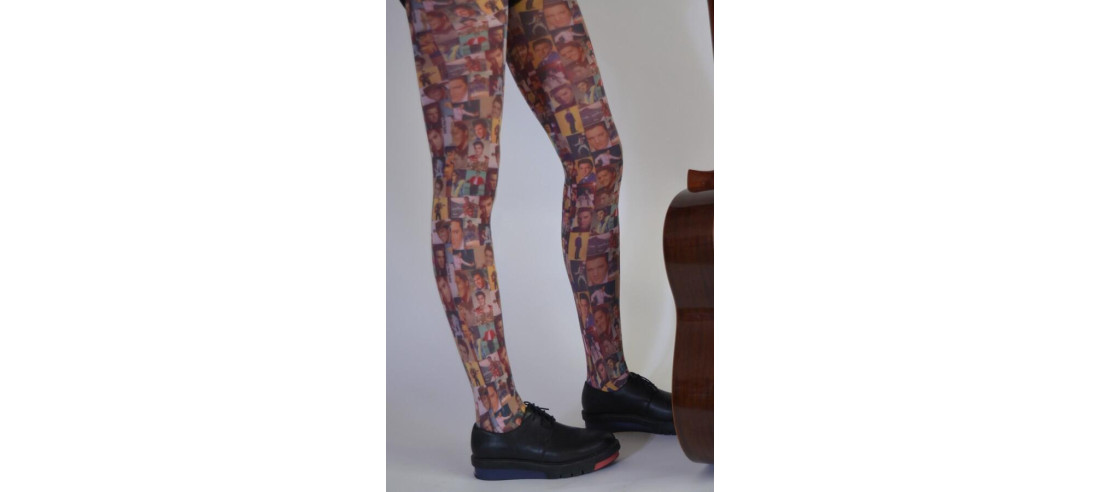 Collant Celeste stein  la une de Elvis