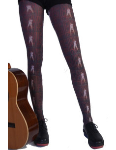 Collant Celeste stein  la une de Elvis 2