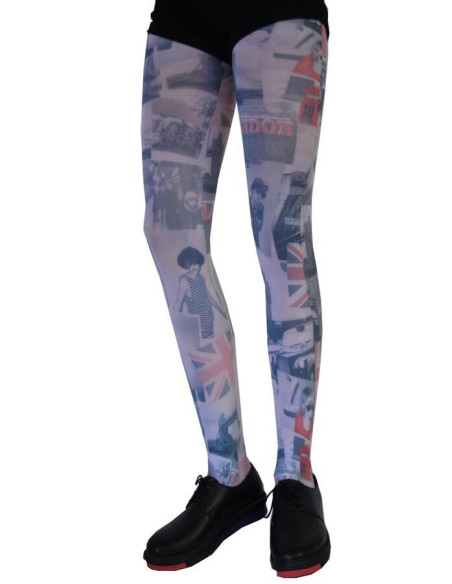 Collant Flirt imprimé Love London