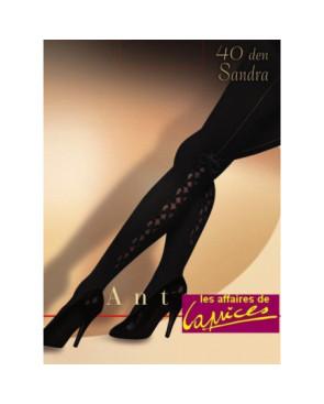 Collant Dentelle et velours Adrian