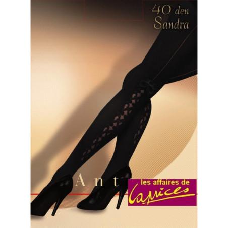 Collant Dentelle et velours Adrian