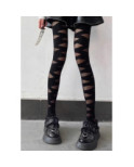 Collant Rayures trompe l'œil à bandes cosplay