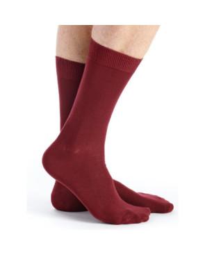 Chausettes-dub-bambou-HOBAM01-bordeaux
