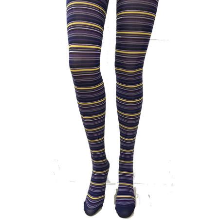 collant dolce Calze Multi rayures ines Violet
