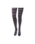 collant dolce Calze Multi rayures ines Violet