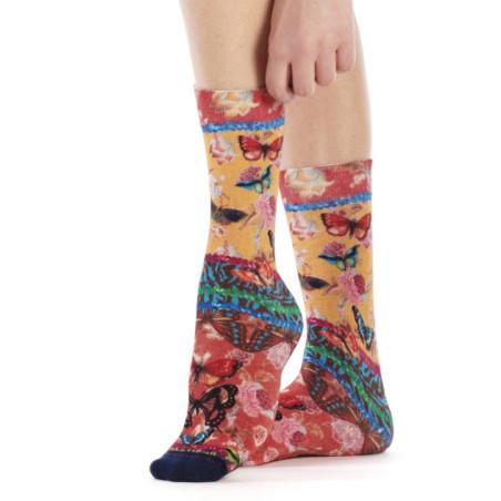 Chaussettes bambou imprimé Dub et Drino Bucolique