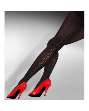 Collant Dentelle et velours Adrian