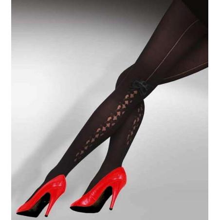Collant Dentelle et velours Adrian