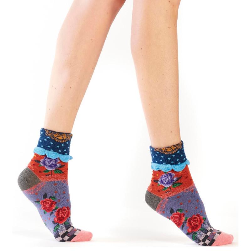 Chaussettes Dub et Drino Coton Revers Garden