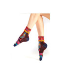 Chaussettes Dub et Drino Coton Revers Fleurs Perse