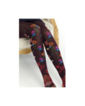 Collant Dub et Drino Coton Hiver Fleurs Perse