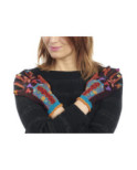 Gants dub et Drino Coton Fleurs Perse