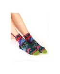 Chaussettes Dub et Drino Coton Revers Lanterne Fleurie
